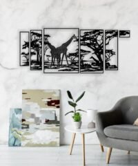 Giraffe wall decor