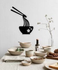 Noodle food wall decor