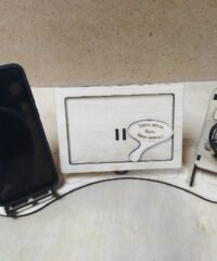 Organizer of the phone and watch