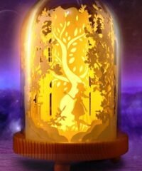 Princess in glass box
