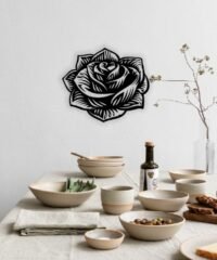 Rose wall decor