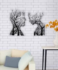 Tree couple face Tree couple face