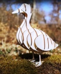 Wooden duck