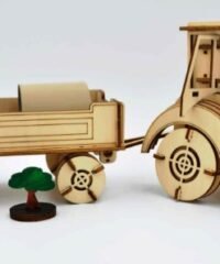 Wooden tractor