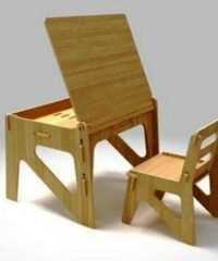 Children table with chairs
