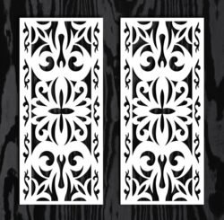 Design pattern panel screen Design pattern panel screen