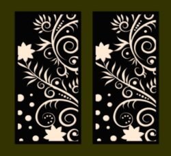 Design pattern panel screen Design pattern panel screen