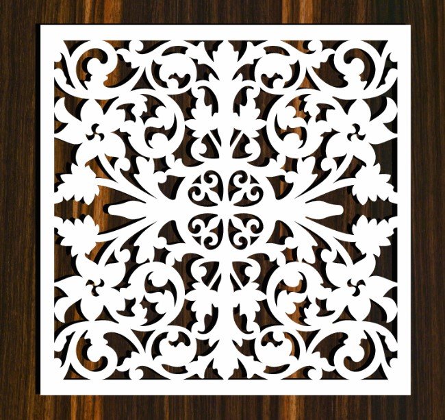 Design pattern panel screen