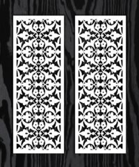 Design pattern panel screen