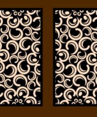 Design pattern panel screen