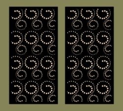 Design pattern panel screen Design pattern panel screen