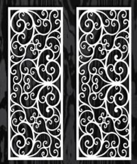 Design pattern panel screen