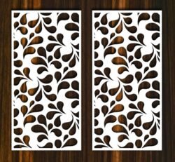 Design pattern screen panel Design pattern screen panel