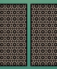 Design pattern screen panel