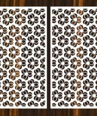 Design pattern screen panel