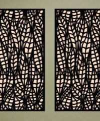 Design pattern screen panel