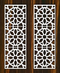 Design pattern screen panel