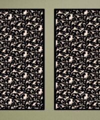 Design pattern screen panel