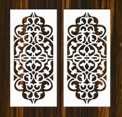 Design pattern screen panel Design pattern screen panel