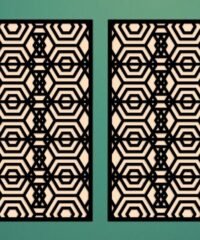Design pattern screen panel