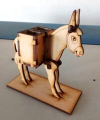 Donkey cutlery holder