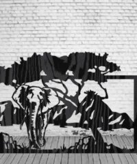 Elephant panel