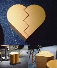 Heart stool