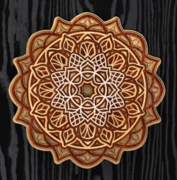 Layered mandala Layered mandala