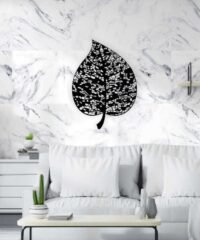 Leaf wall decor