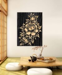 Peony panel