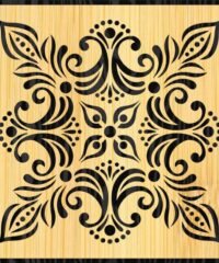 Square decoration
