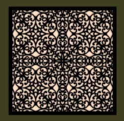 Square decoration Square decoration