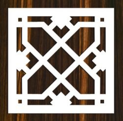 Square decoration Square decoration