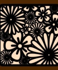 Square decoration