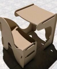 Table and chairs for children