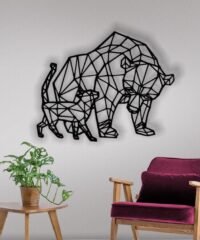 Bear and Cat panel