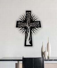 Cross with tree