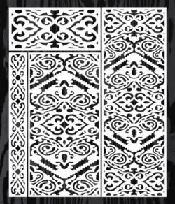 Design pattern panel screen Design pattern panel screen