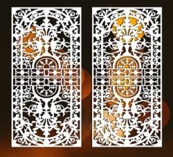Design pattern panel screen Design pattern panel screen