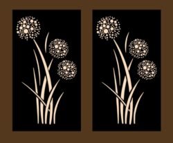 Design pattern panel screen Design pattern panel screen