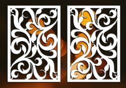 Design pattern panel screen Design pattern panel screen