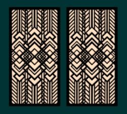 Design pattern panel screen Design pattern panel screen