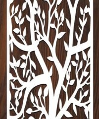Design pattern screen panel
