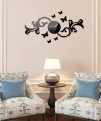 Fancy Butterfly Wall Clock