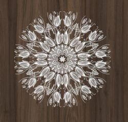 Floral Round Floral Round