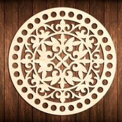 Flower Bottom Circle Wooden Base Flower Bottom Circle Wooden Base