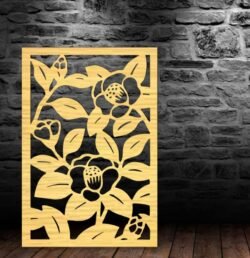 Flowers panel Flowers panel
