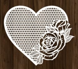 Heart with roses Heart with roses