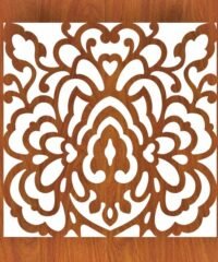Lattice Floral Pattern