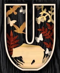 Multilayer letter U